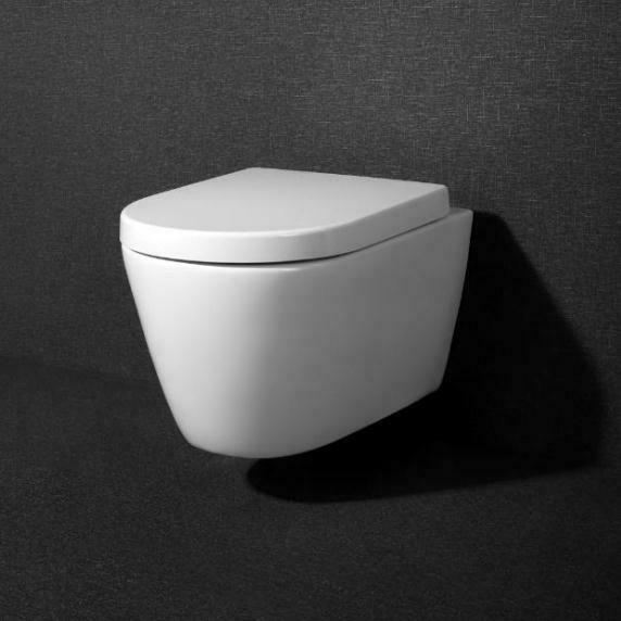 In Wall Concealed Cistern wall hung wall mount Toilet suite buttons white Black